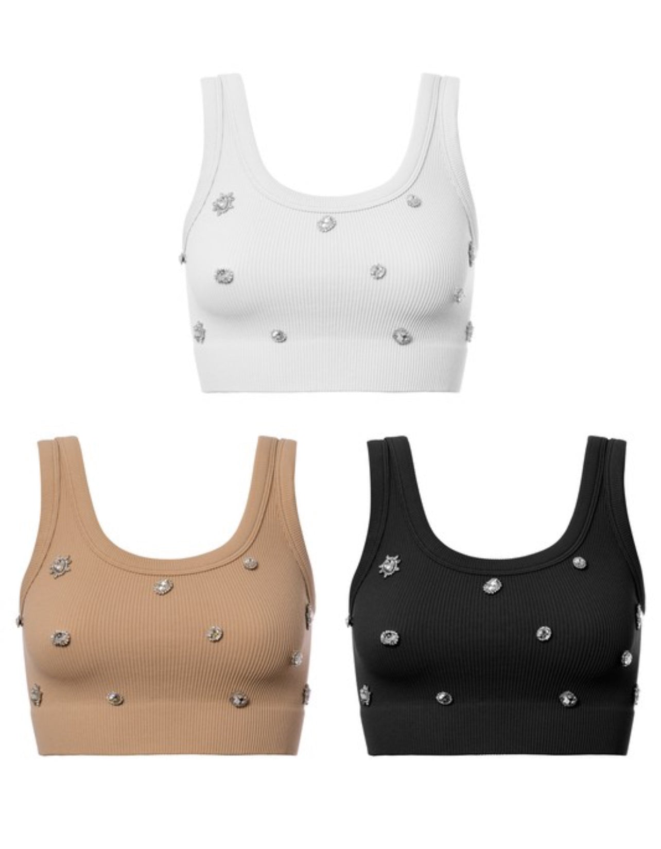 Diamond Studded Top