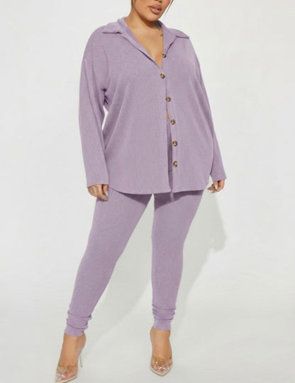 Journee Button-Up Long Sleeve