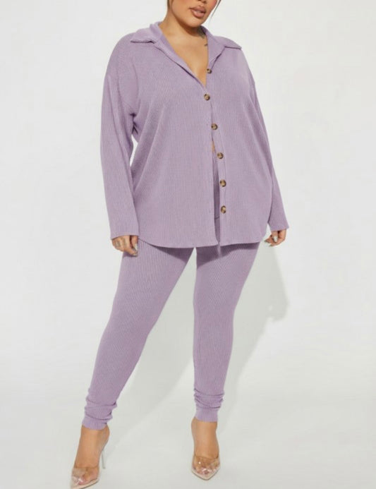 Journee Button-Up Long Sleeve