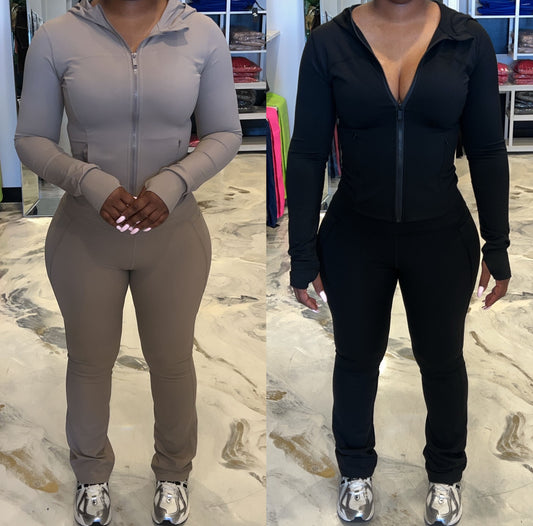 Tiara flare legging set