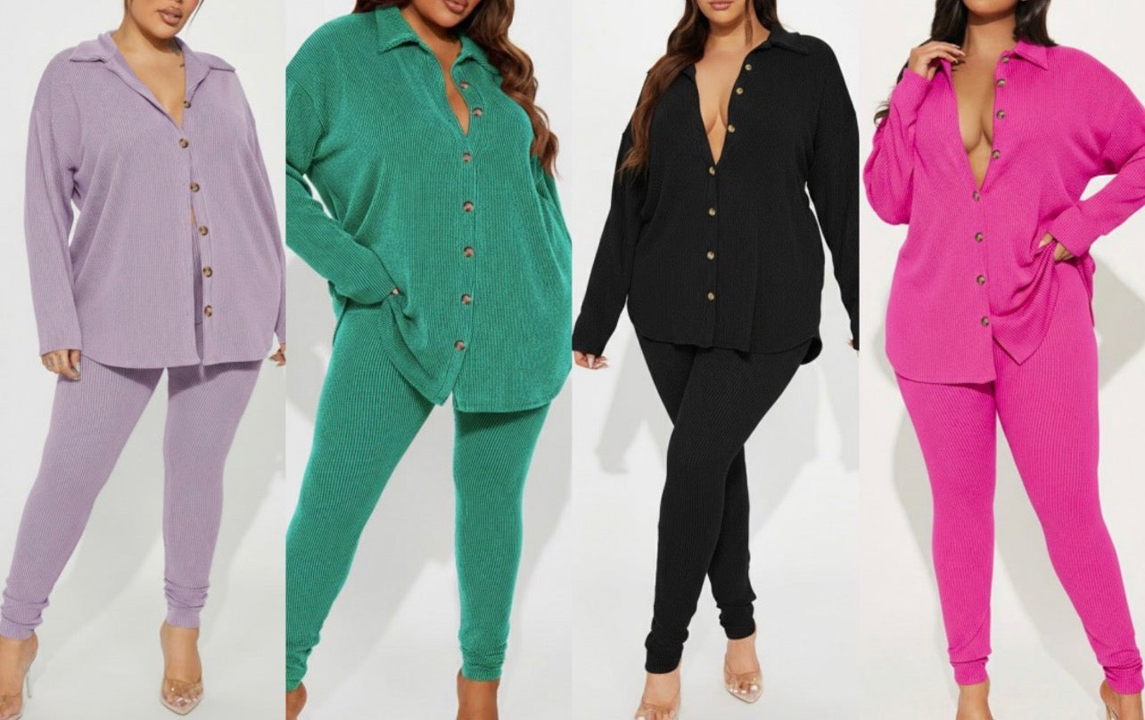 Journee Button-Up Long Sleeve