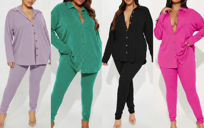 Journee Button-Up Long Sleeve