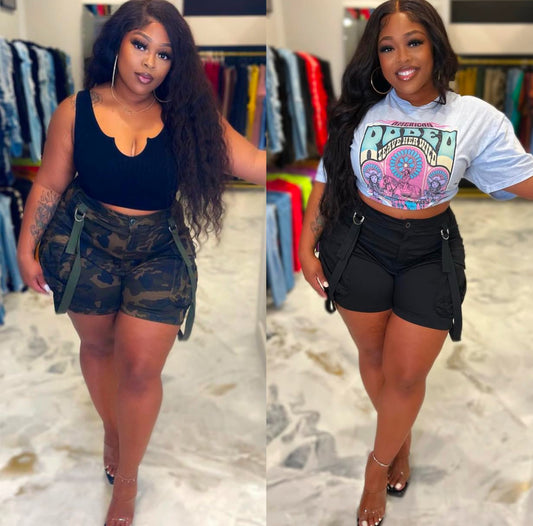 Cardi Cargo Shorts