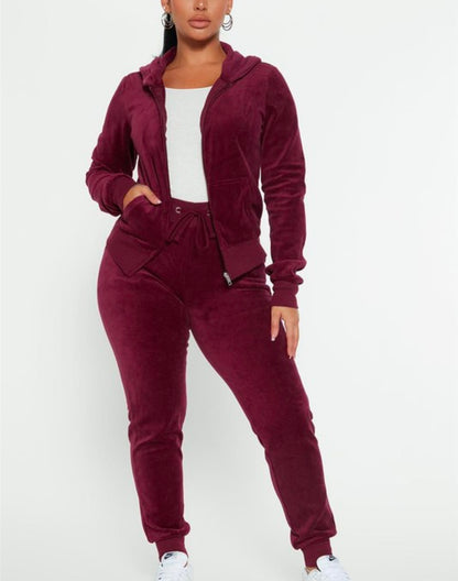 Valerie velour sets