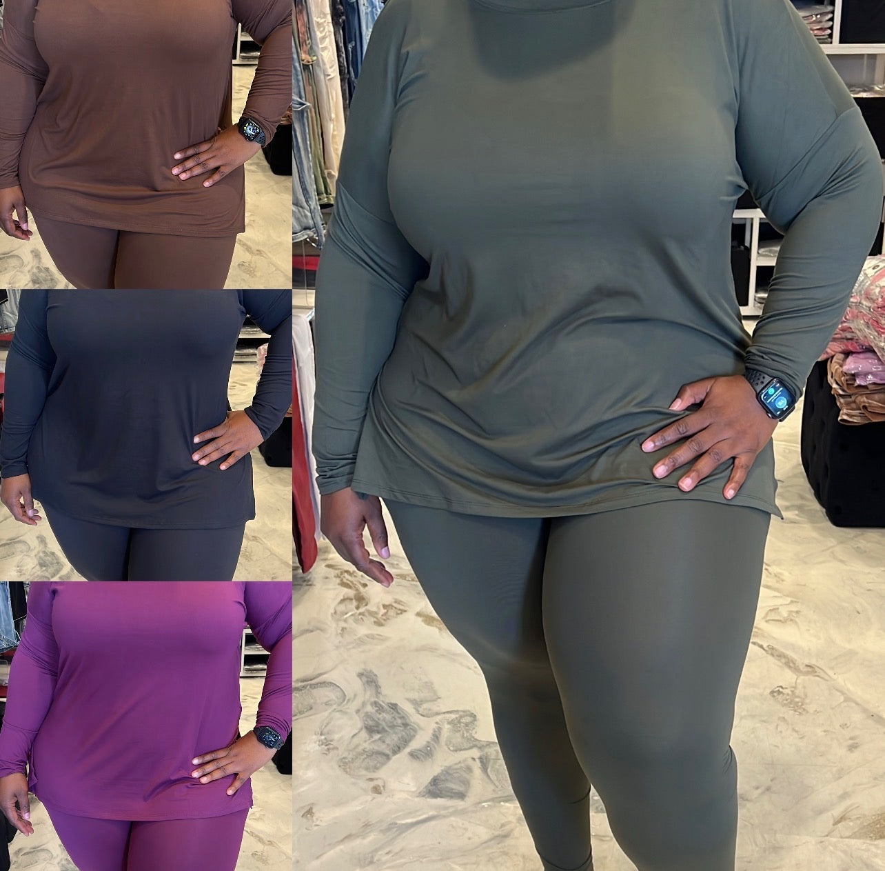 Keyanna Long sleeve Plus