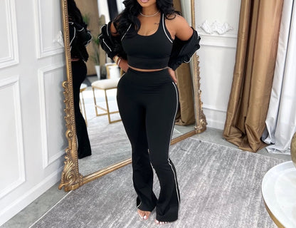 Demi 3- Piece Flare Active Set￼