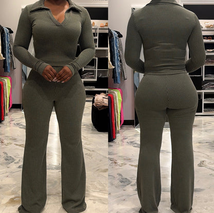 Journee V-Neck Long Sleeve