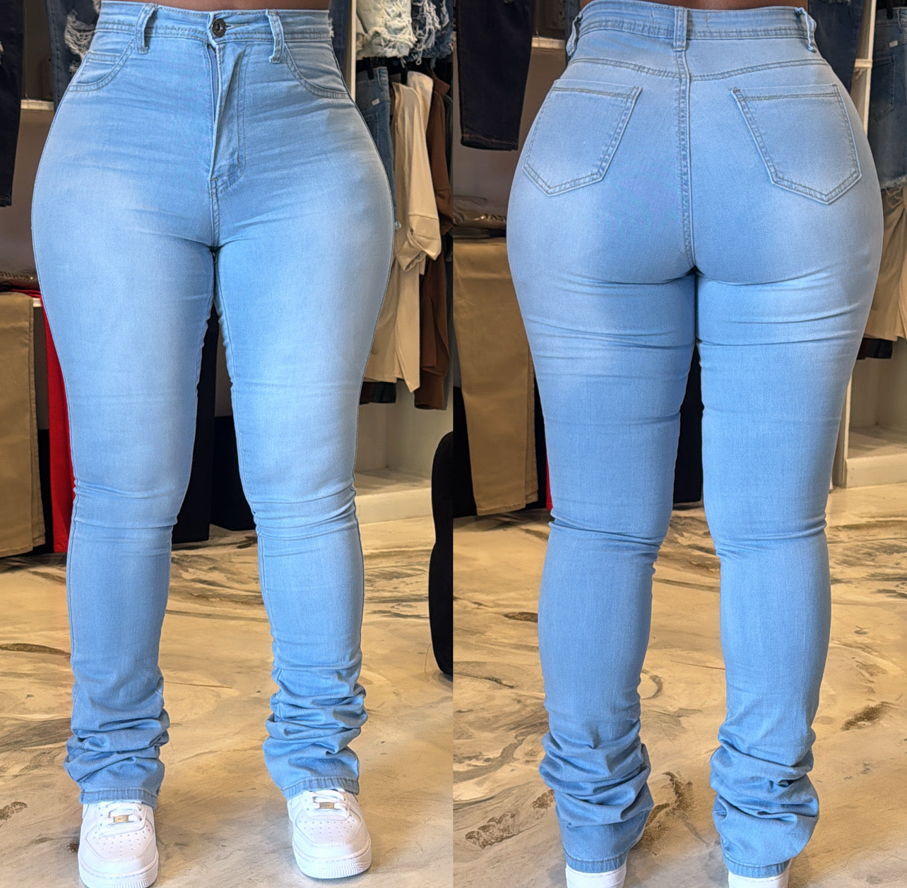 Morning Tea (Stacked) Pants