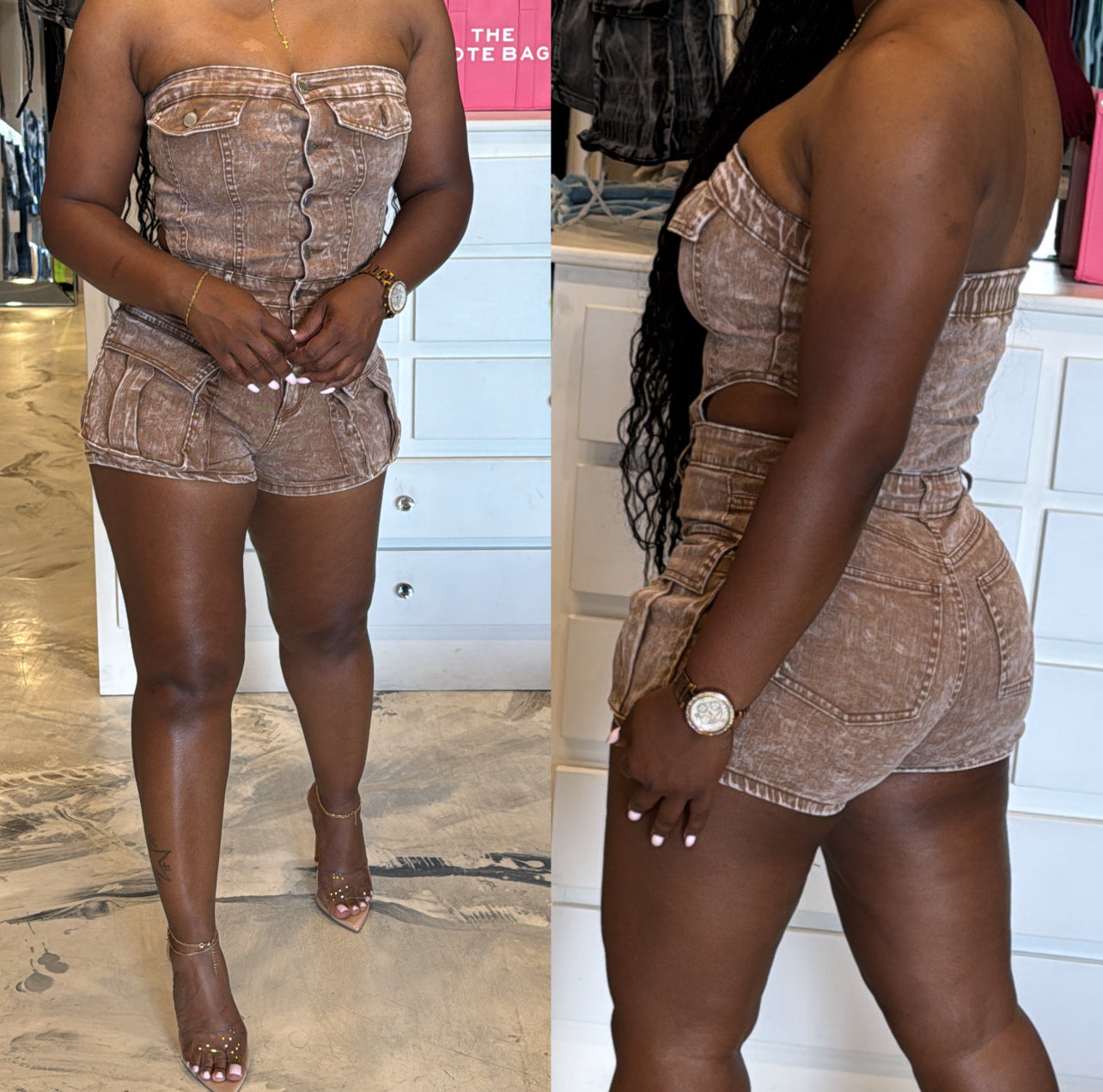 McKenzie cargo romper