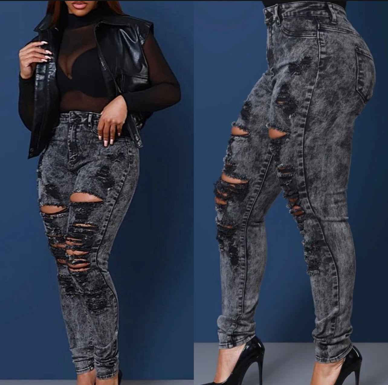 Charlotte Acid Denim