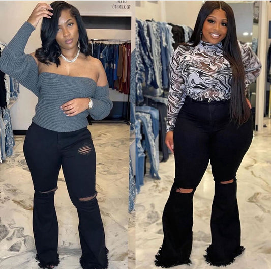 Drea Bell Bottoms Plus