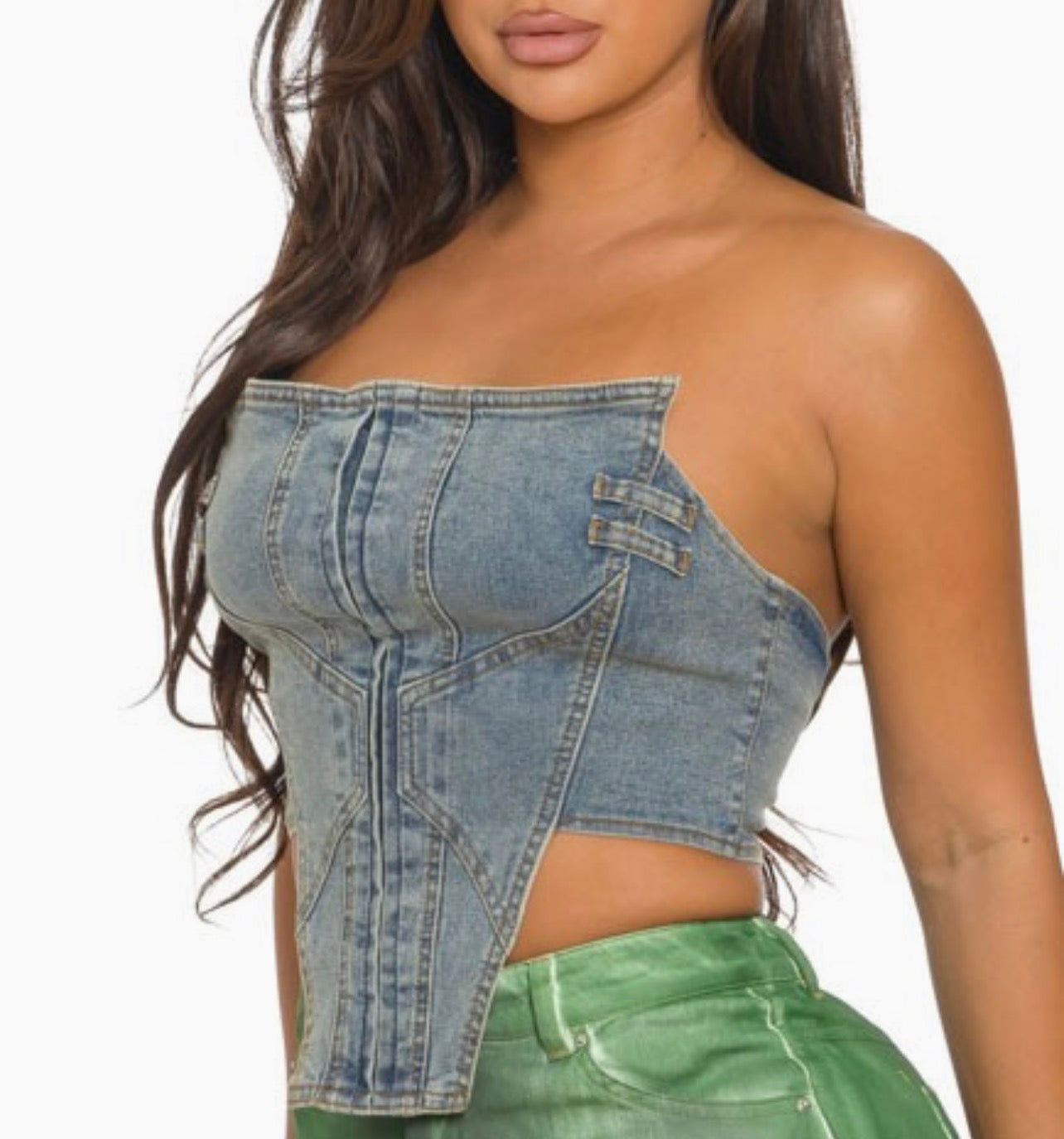 Denim Corsets