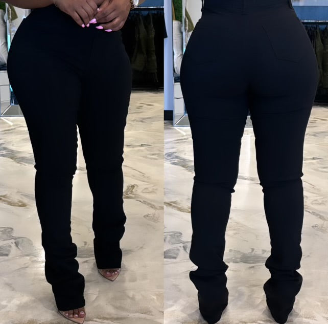 Morning Tea (Stacked) Pants