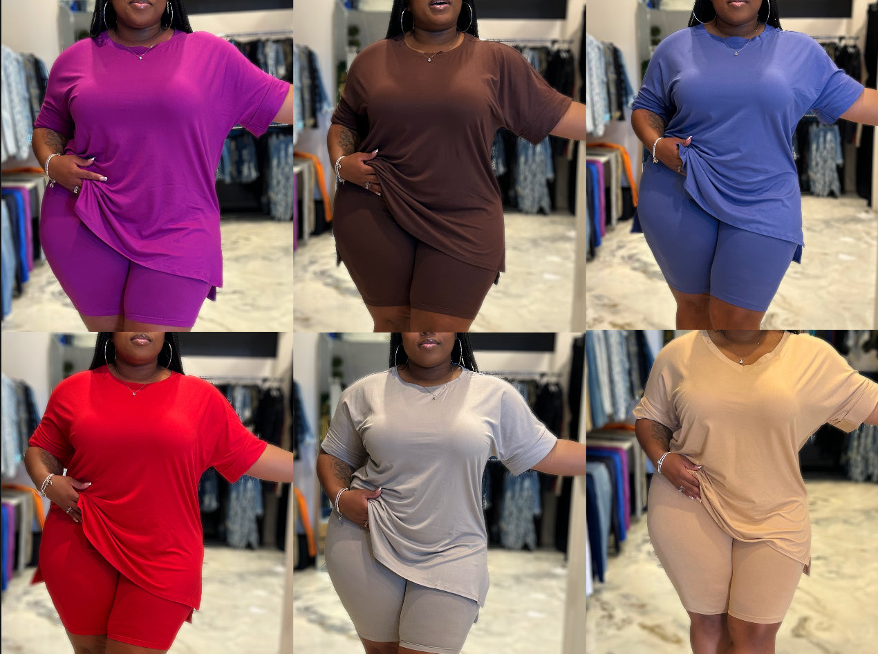 Keyanna Short Sets Plus